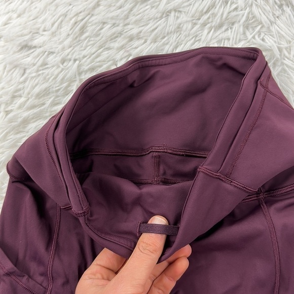 Lululemon Fast & Free Crop II (Nulux 19"") Dark Adobe - Picture 3 of 5